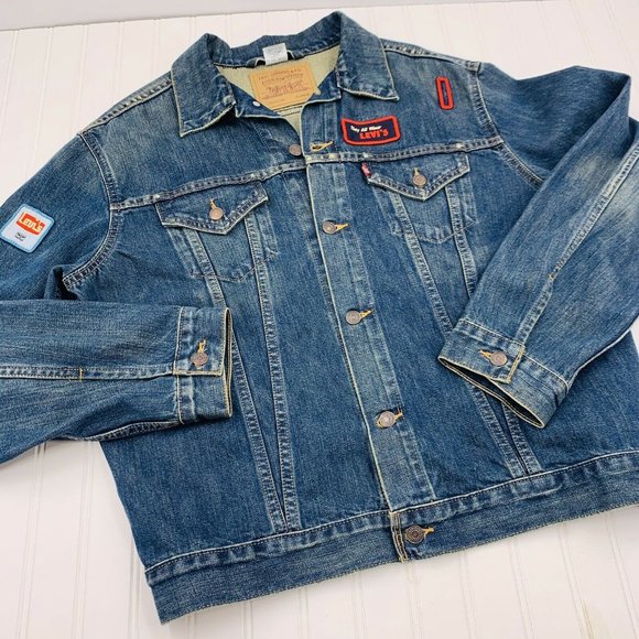 levis xl denim jacket